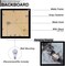 6x6 Picture Frame Sets of 3, Black Picture Frame for 6 x 6 Square Picture Poster Photo, Light Weight and High Transparent 6 by 6 Frame for Wall - 3 Pack/Black/6"x6"